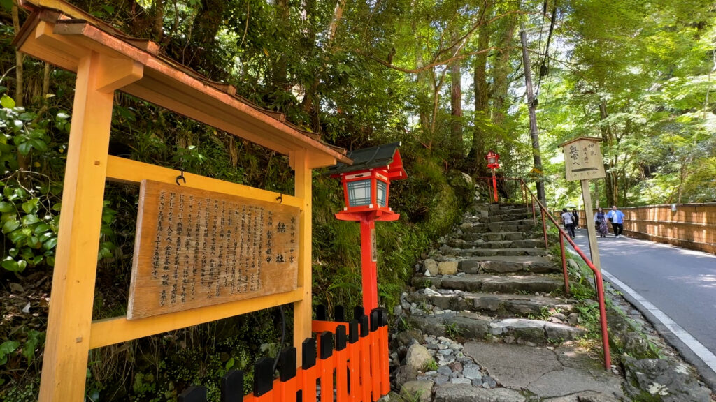 貴船神社、結社、鳥居