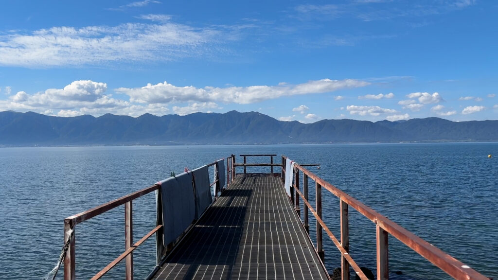 沖島・あの桟橋