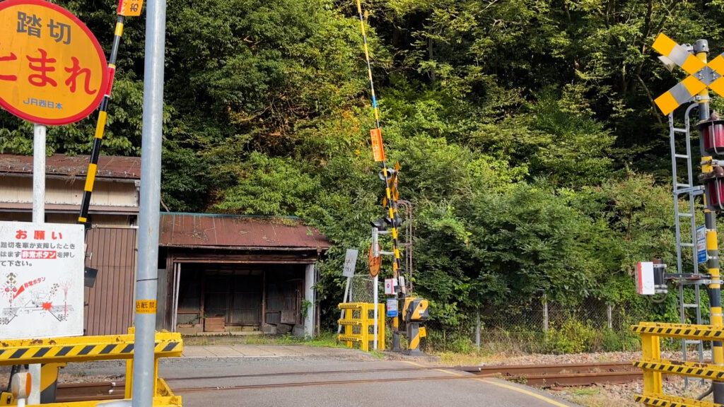 竹田駅・踏切