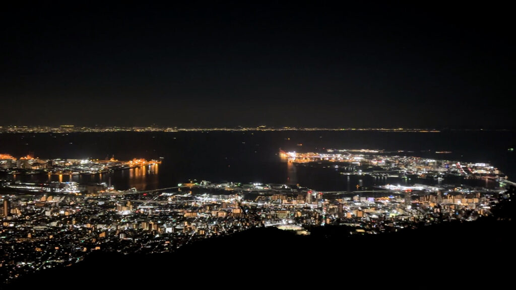 摩耶山・夜