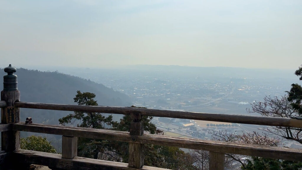 太郎坊宮・景色