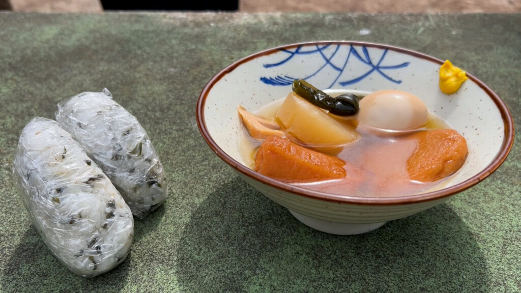 金剛山・昼食