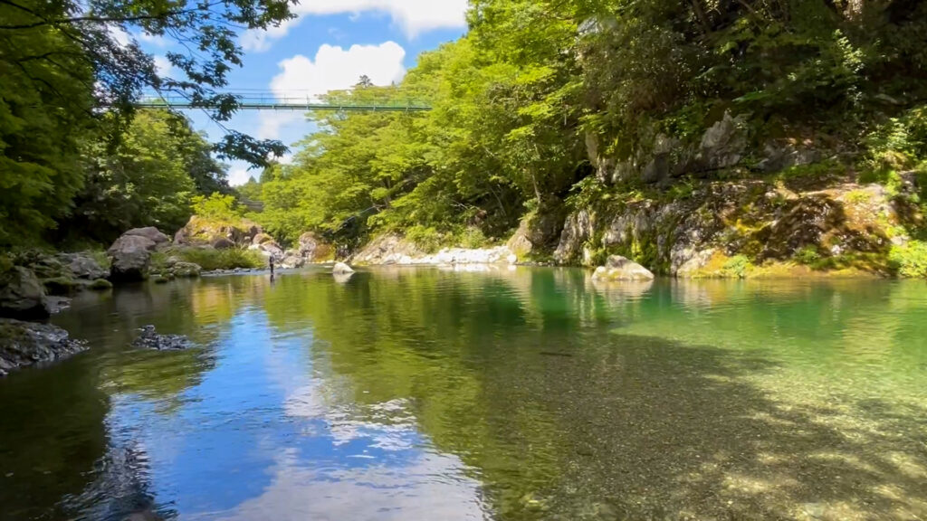 河合の吊橋4